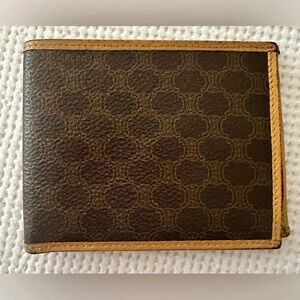 Celine Macadam Bi-Fold Wallet With Snappy Change Pocket